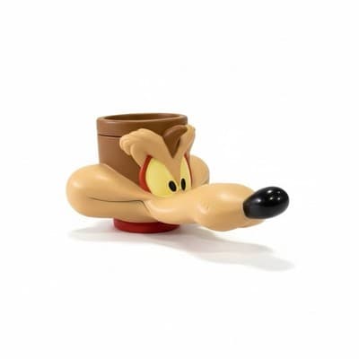 Vintage Wile E. Coyote Head Mug | Looney Tunes | New Sealed - Image 1