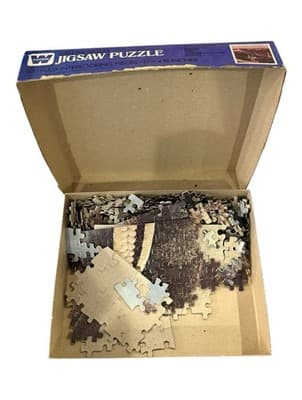 Vintage Whitman Puzzle Lot Junior Guild 63pc x2 Deluxe Guild Paris 500pc - Thumbnail 6