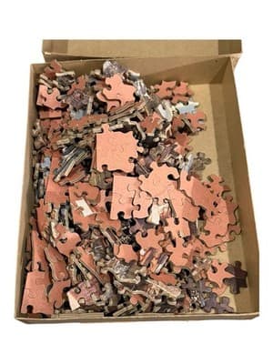 Vintage Puzzle Lot Built-Rite & TUCO Interlocking Puzzles w/ Boxes 1 Incomplete - Thumbnail 9