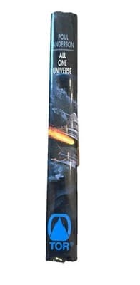 VTG All One Universe Poul Anderson 1stEdition Hardcover Science Fiction Book TOR - Thumbnail 3