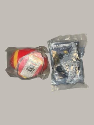 Lot 2 Vintage BK Toys: Kids Club Football & Transformers ROTF Sealed - Thumbnail 2