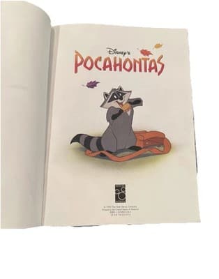 1995 Walt Disney's Pocahontas by Mouse Works Storybook Collection Hardcover - Thumbnail 4
