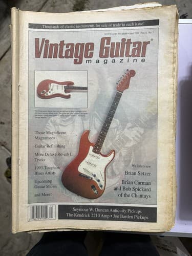 Vintage Guitar Magazine 1994 Complete Collection Issues January-December - Thumbnail 4