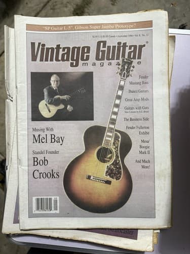 Vintage Guitar Magazine 1994 Complete Collection Issues January-December - Thumbnail 9