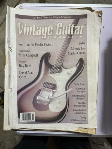 Vintage Guitar Magazine 1994 Complete Collection Issues January-December - Thumbnail 11