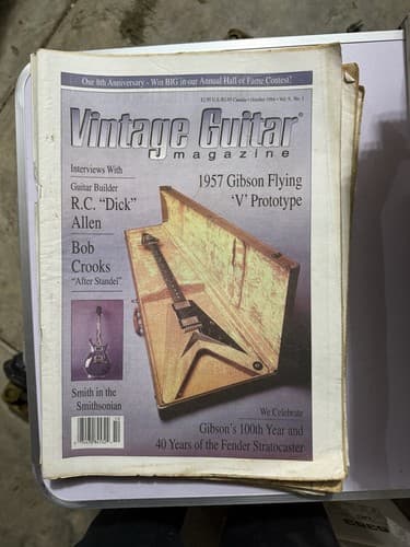 Vintage Guitar Magazine 1994 Complete Collection Issues January-December - Thumbnail 10