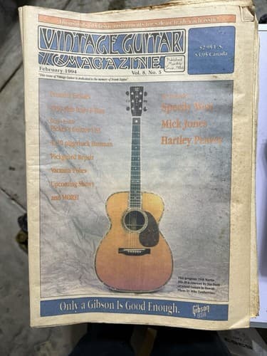 Vintage Guitar Magazine 1994 Complete Collection Issues January-December - Thumbnail 2
