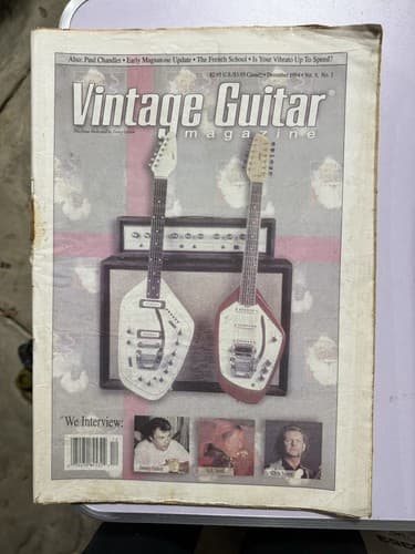 Vintage Guitar Magazine 1994 Complete Collection Issues January-December - Thumbnail 12