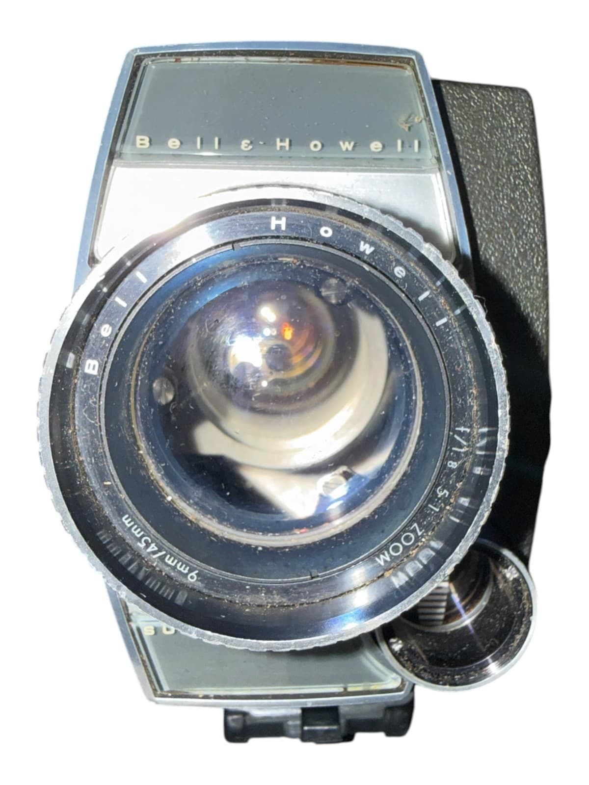 Vintage Bell and Howell Autoload Super 8 Movie Camera f/1.8 5:1 9-45mm Zoom - Thumbnail 5