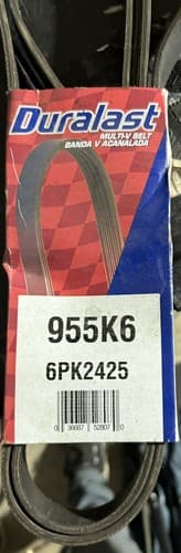 Duralast Serpentine Belt 955K6 - Thumbnail 2