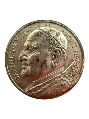1958 Pope John XXIII Vatican Commemorative Medal Enrico Manfrini - Thumbnail 2