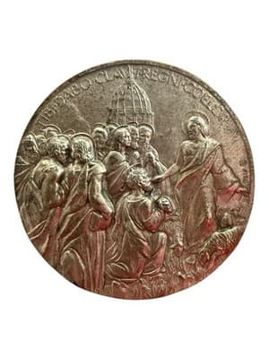 1958 Pope John XXIII Vatican Commemorative Medal Enrico Manfrini - Thumbnail 3