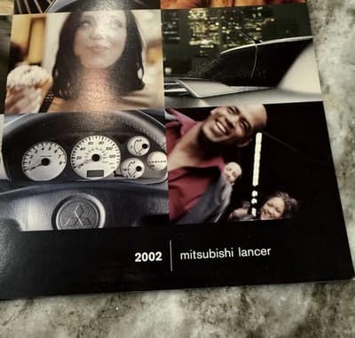 2002 Mitsubishi Lancer Wake Up & Drive Brochure Original Car Sales Catalog - Thumbnail 2