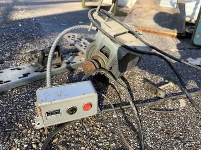 Westinghouse Industrial Sewing Machine Clutch Motor 115V 1725RPM w Switch - Thumbnail 5
