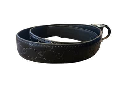 GG Supreme Interlocking G Belt- Black - Thumbnail 7