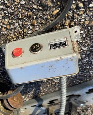 Westinghouse Industrial Sewing Machine Clutch Motor 115V 1725RPM w Switch - Thumbnail 3
