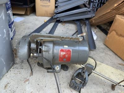 Consolidated Sewing Machine Clutch Motor STK-M2 115V 1725RPM Japan - Thumbnail 2