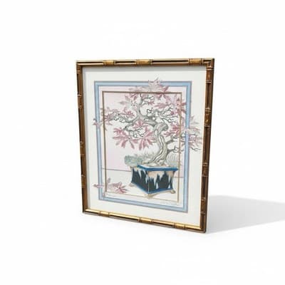 Graham Illingworth Japanese Maple Bonsai Art Framed 28” x 23.5” - Thumbnail 4