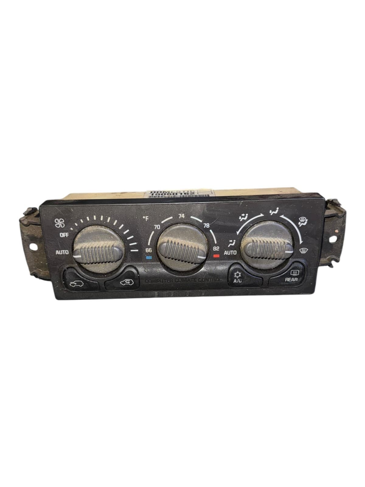 1999-2002 Chevrolet GMC 15060162 Climate/HVAC Control Module - Image 1