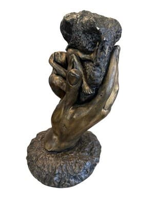 Hand of God by Auguste Rodin Sculpture Bronze - Thumbnail 5