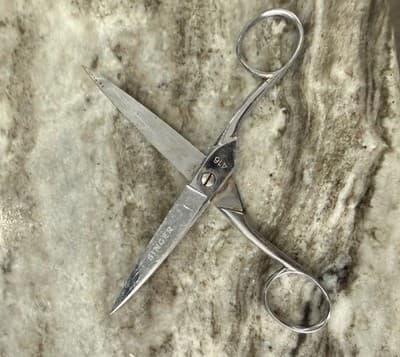 Vintage Singer 416 Sewing Shears Dressmaker Fabric Scissors - Thumbnail 7