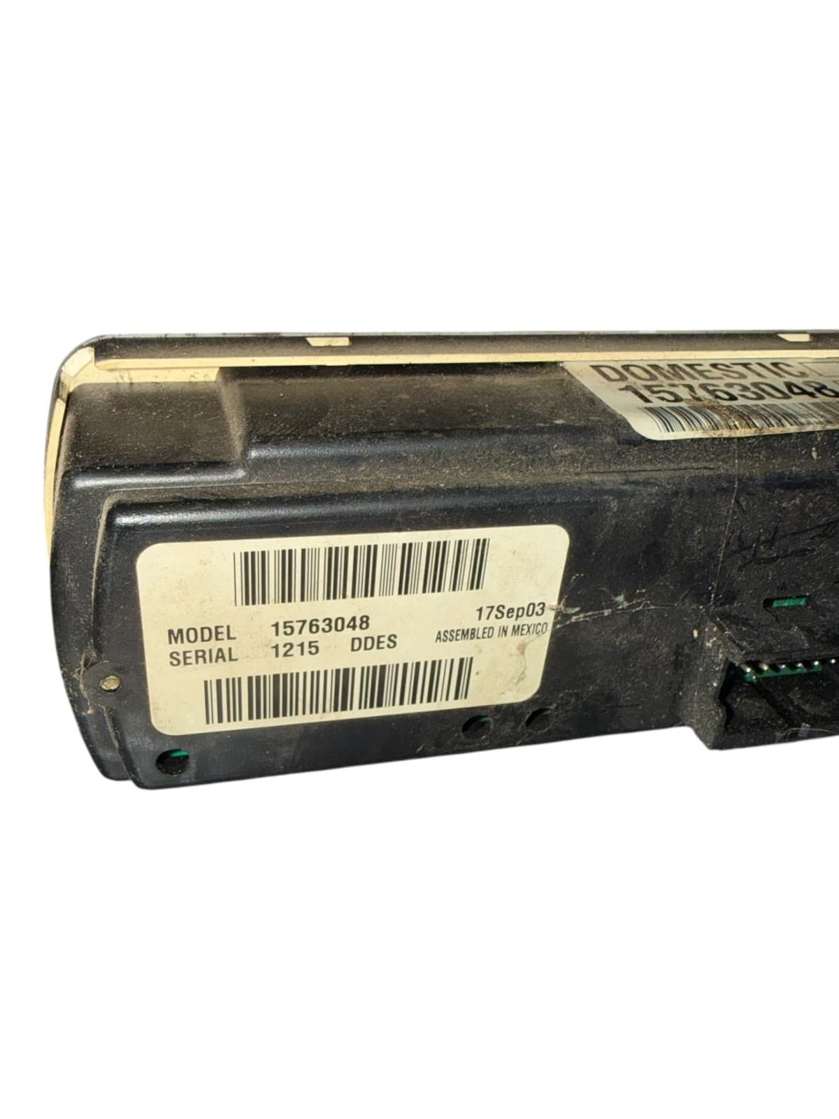2003-2006 Chevrolet GMC 15763048 Overhead Rear Climate Control Module - Thumbnail 4