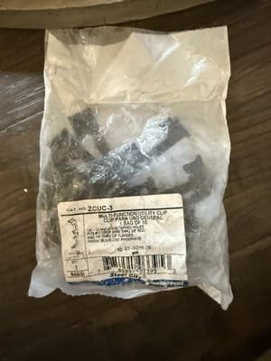 (3) ZCUC Steel City Multi Function Utility Clip Black Phosphate 10 Pack - Thumbnail 2