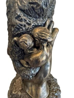 Hand of God by Auguste Rodin Sculpture Bronze - Thumbnail 3