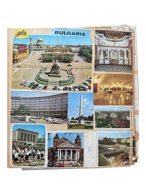 1970’s Eastern Europe & Scandinavia Travel Scrapbook Postcards Stamps Wine Label - Thumbnail 10