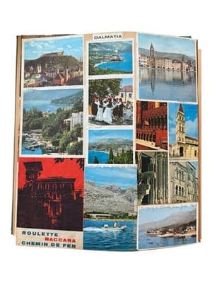1970’s Eastern Europe & Scandinavia Travel Scrapbook Postcards Stamps Wine Label - Thumbnail 7