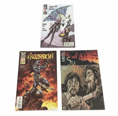 Indie Comic Lot Planetary 1 Ascension 1 Sea of Red 1 VF/NM - Image 1
