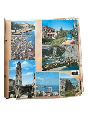 1970’s Eastern Europe & Scandinavia Travel Scrapbook Postcards Stamps Wine Label - Thumbnail 6