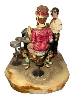 Ron Lee Signed ‘92 “My Last Chip” Casino Roulette Clown Figurine 255/3500 - Thumbnail 9
