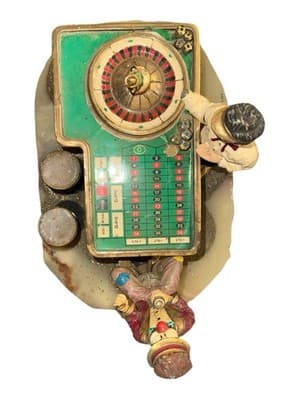 Ron Lee Signed ‘92 “My Last Chip” Casino Roulette Clown Figurine 255/3500 - Thumbnail 3