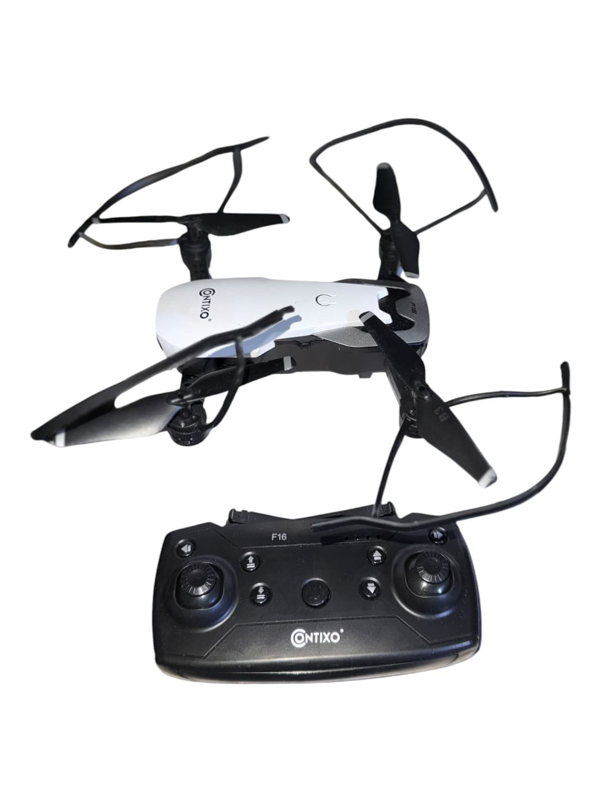Contixo F16 Compact Foldable Quadcopter Drone Camera with Box Accessories - Image 1