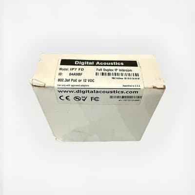 Digital Acoustics FULL DUPLEX INTERCOM MODULE IP INTERCOM IP7-FD - Thumbnail 2