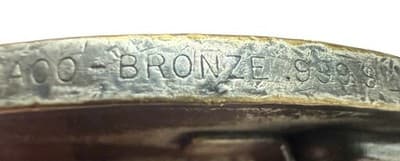 Vintage 1982 John Deere Tractors Maco Bronze, .999 Silver Plated Belt Buckle - Thumbnail 7