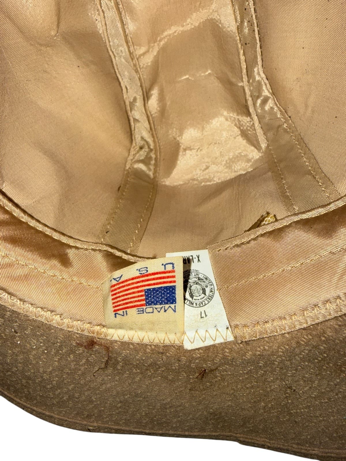 Vintage Western Cowboy Hat XL/L Brown Beige Corduroy Lot of 2 - Thumbnail 7