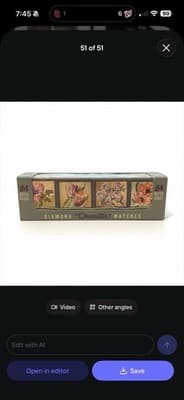 Vintage Diamond Decorator Matches 24 Matchbooks Floral Box Set New York NOS - Thumbnail 3