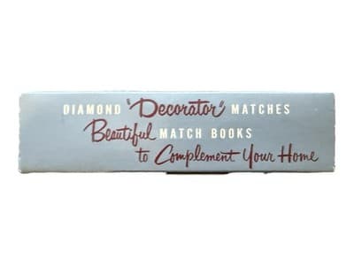 Vintage Diamond Decorator Matches 24 Matchbooks Floral Box Set New York NOS - Thumbnail 5