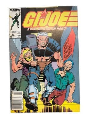 GI Joe Marvel Comics Lot #90 #95 Snake Eyes Destro 1989 Vintage Copper Age - Thumbnail 3