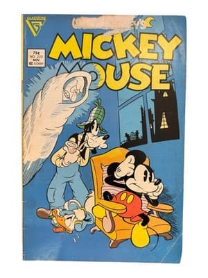 Disney Comics Lot Mickey Mouse Goofy Adventures Gladstone Vintage 3 Books - Thumbnail 3