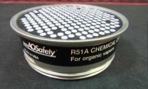 (10) R51A CHEMICAL CARTRIDGE AOSafety AO Safety Replacement Case Of 10 - Image 1