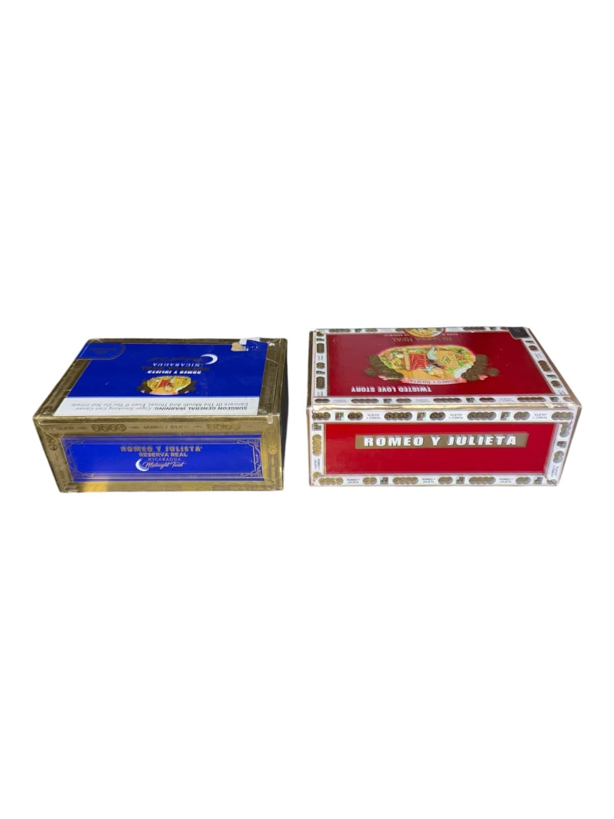 Lot of 2 Romeo y Julieta Twisted Love Story & Midnight Twist Empty Cigar Box - Thumbnail 5