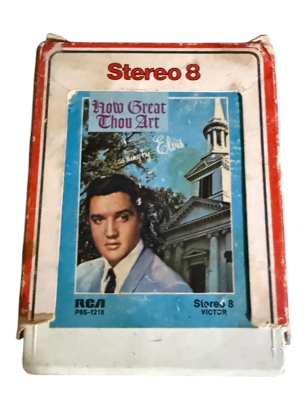 Lot of 4 Vintage 8-Track Cartridges Elvis Volume 3, Welcome to My World, How Gre - Thumbnail 3
