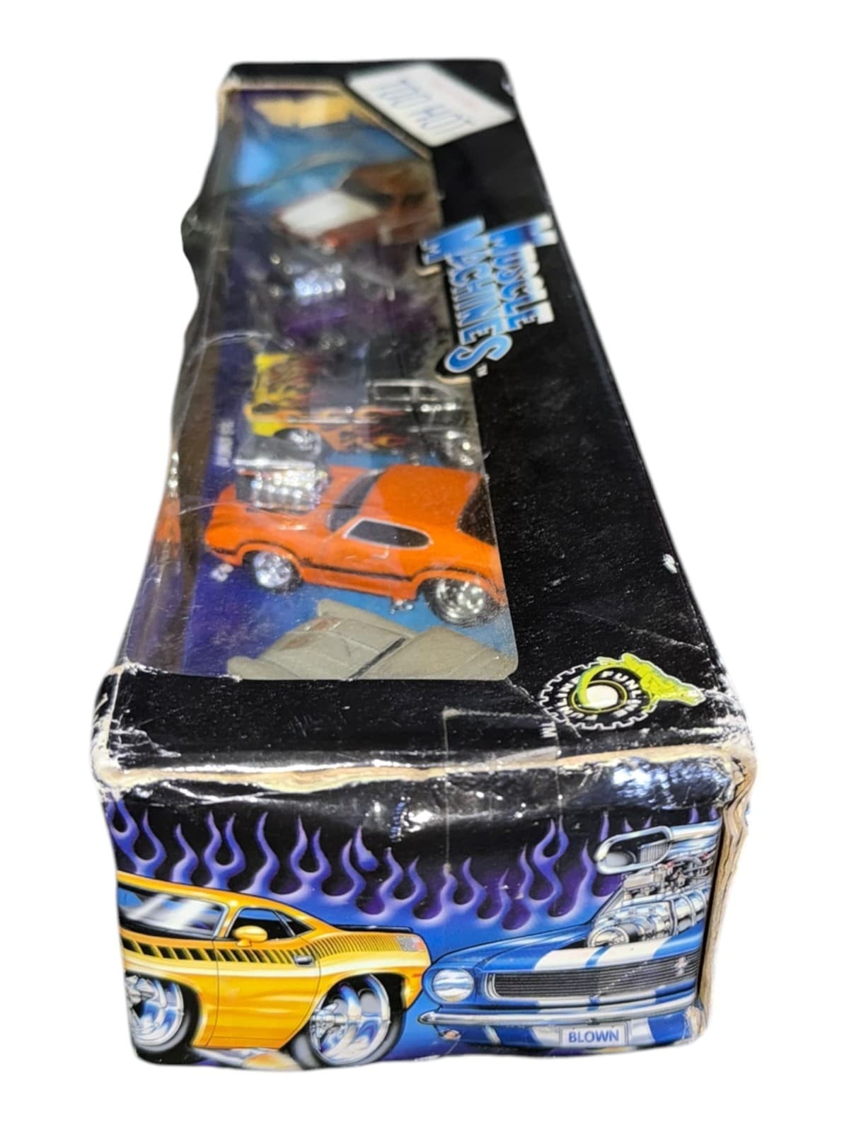 Muscle Machines 1:64 Scale Diecast Car Set 55 Chevy 69 Boss 71184 Pack of 5 NEW - Thumbnail 3