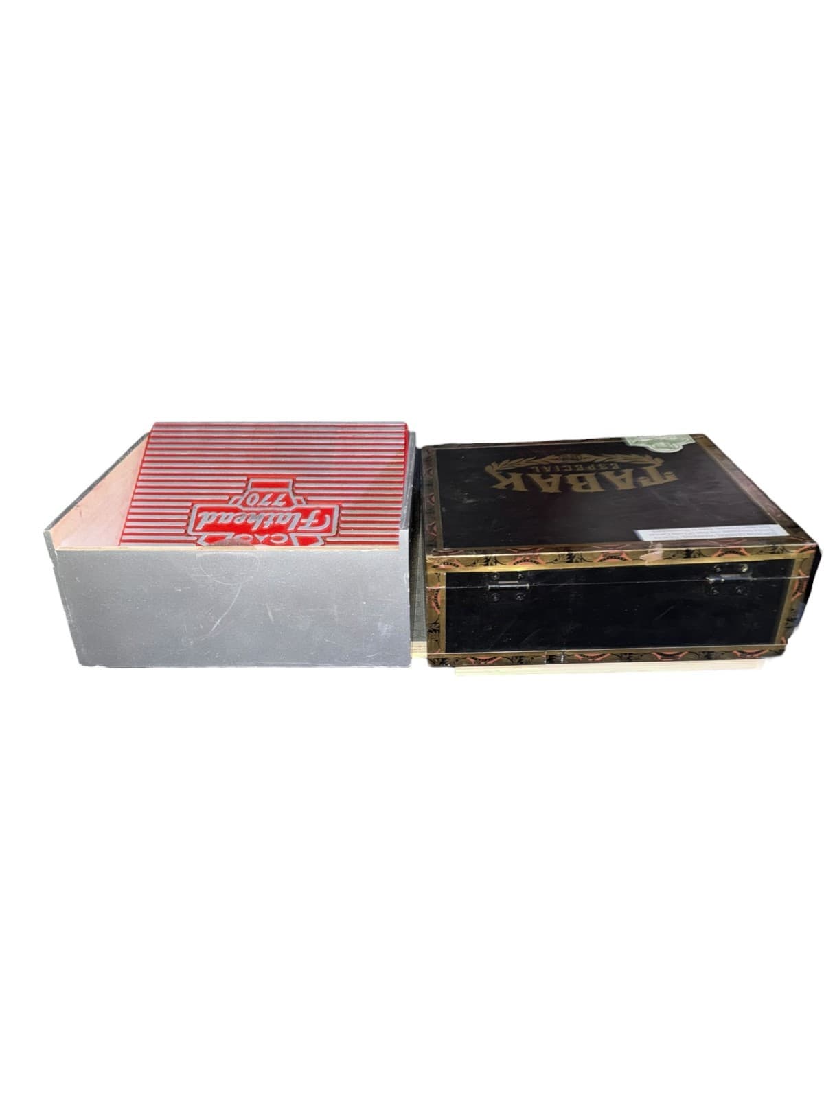 Lot of 2 CAO Flathead V770 and Tabak Especial Toro Dulce 6 x 52Empty Cigar Box - Thumbnail 6