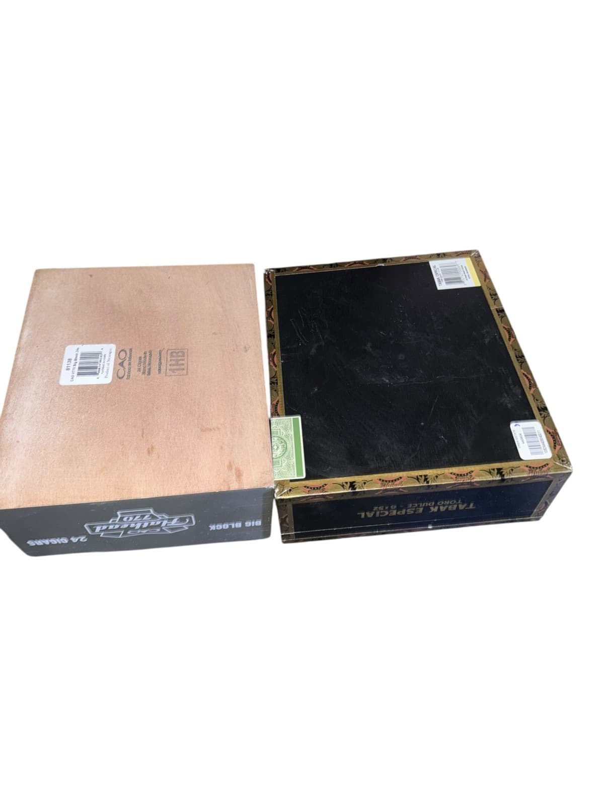 Lot of 2 CAO Flathead V770 and Tabak Especial Toro Dulce 6 x 52Empty Cigar Box - Thumbnail 7