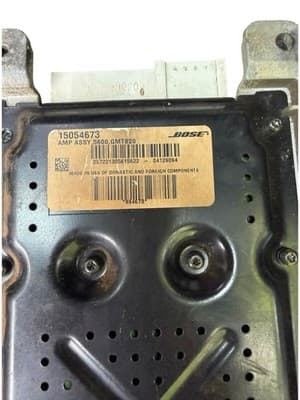Chevy GMC 2003-2006 Suburban Tahoe Yukon Bose OEM Amplifier 15054673 OEM - Thumbnail 4