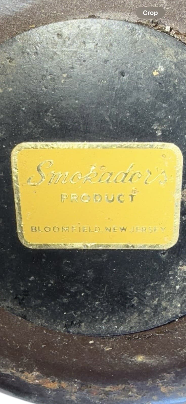 Vintage Antique Smokador Rock A Bye Ashtray Stand Bloomfield NJ - Thumbnail 7